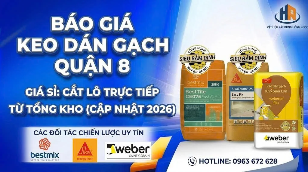 Báo Giá Keo Dán Gạch Quận 8