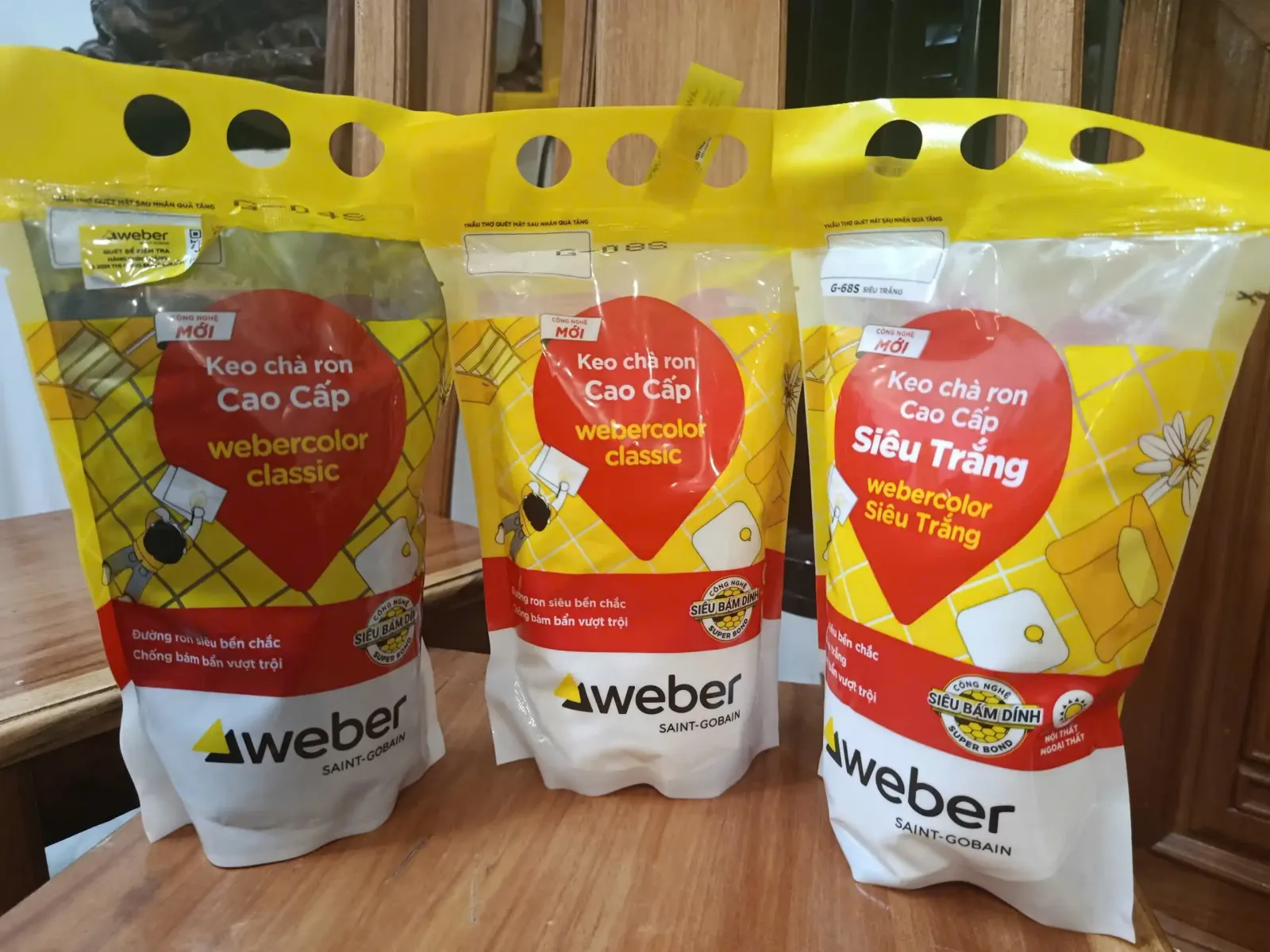 Báo Giá Bột Chà Ron Weber