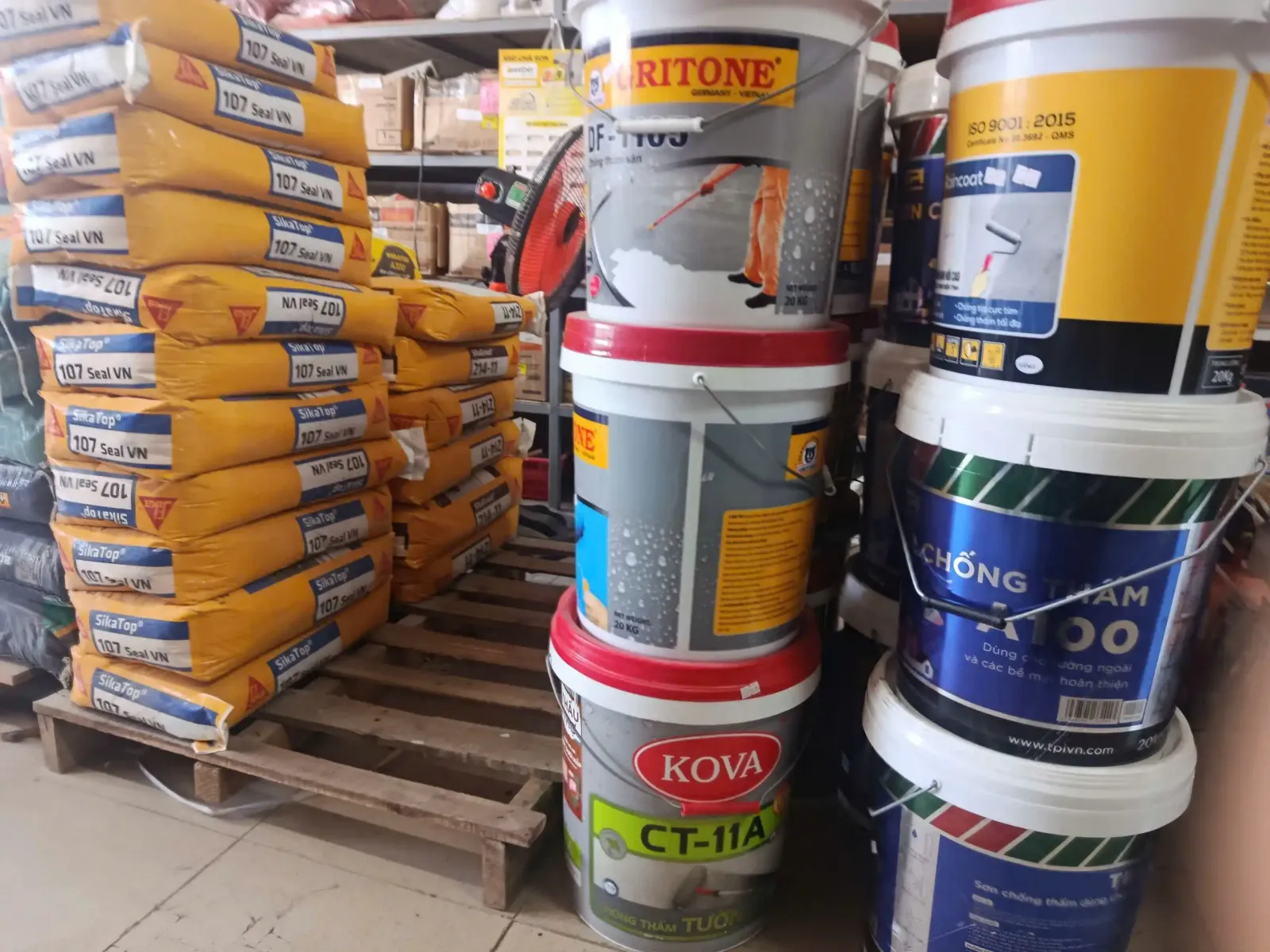 phân loại vật liệu chống thấm - đại lý cấp 1