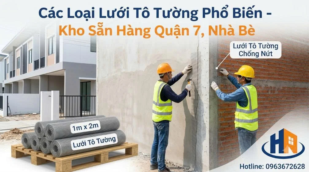 Các Loại Lưới Tô Tường Chống Nứt