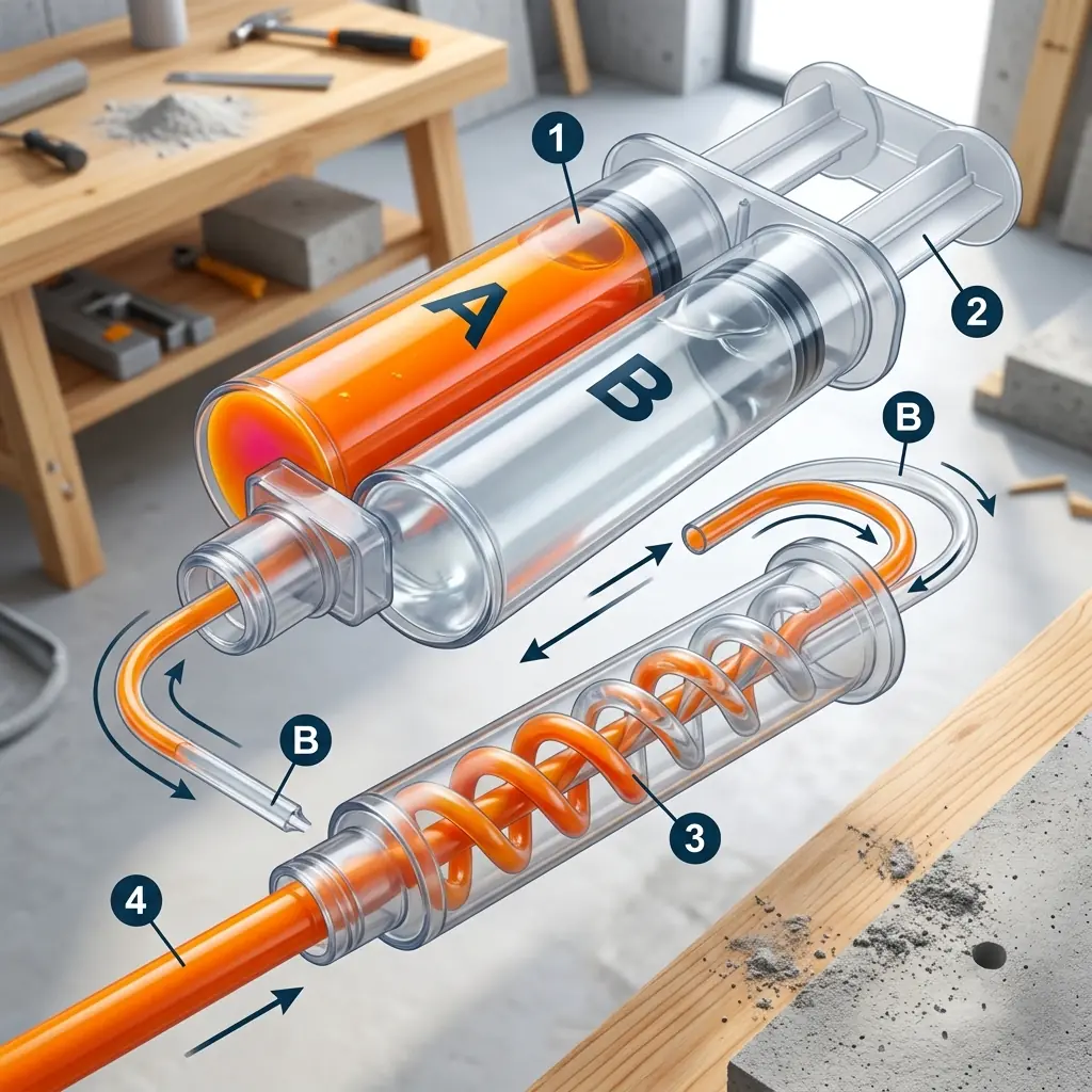 có nên dùng keo chà ron epoxy không - cấu tạo keo epoxy