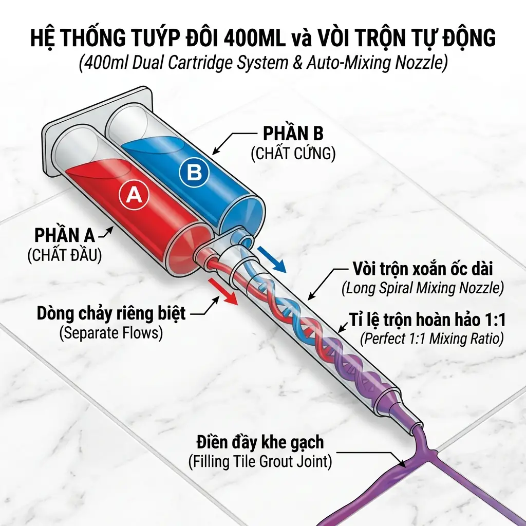 Keo Chít Mạch 2 Thành Phần Là Gì - Thành Phần Cấu Tại Keo Chít Mạch 2 Thành Phần
