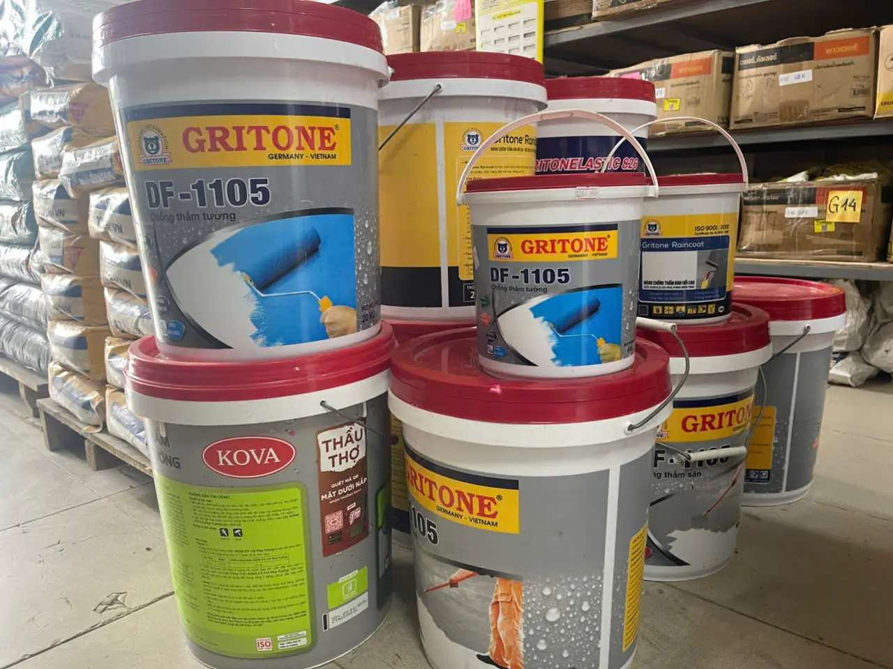 tổng kho vật liệu chống thấm - chống thấm gritone