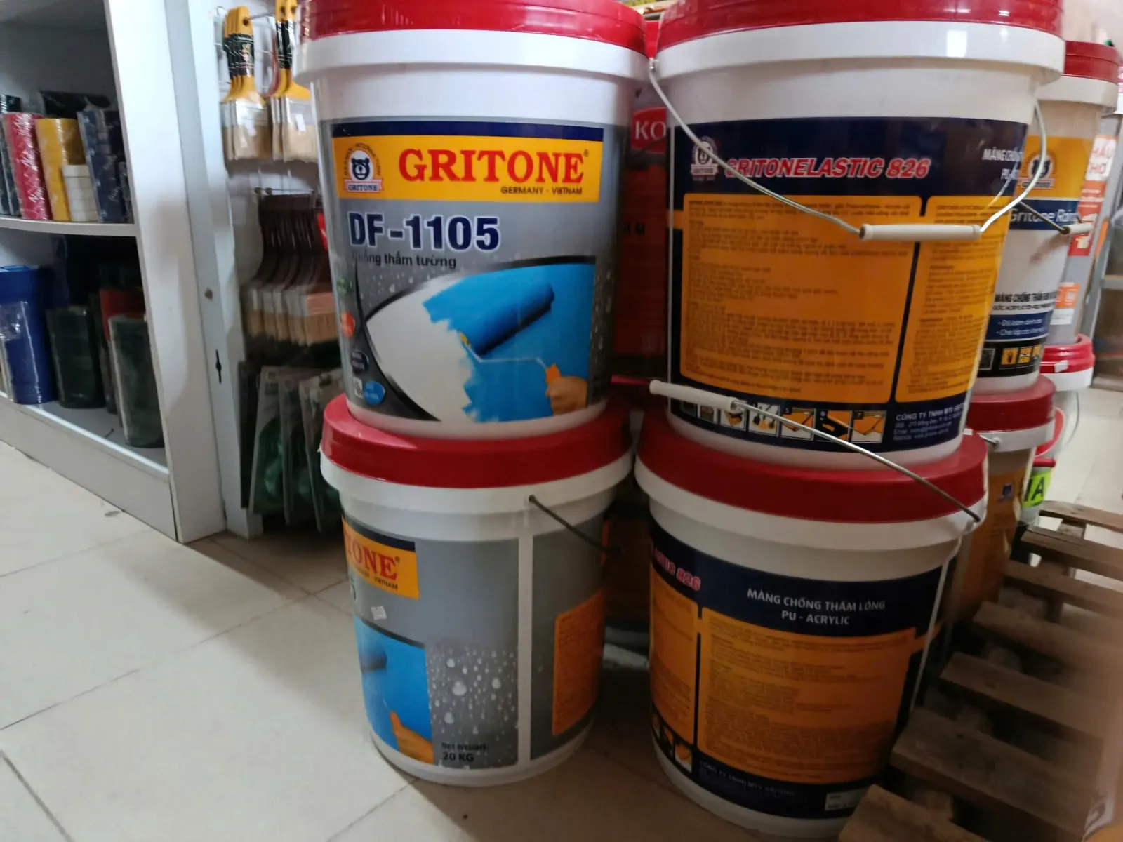 Vật Liệu Chống Thấm Gritone Tại VLXD Hồng Ngát