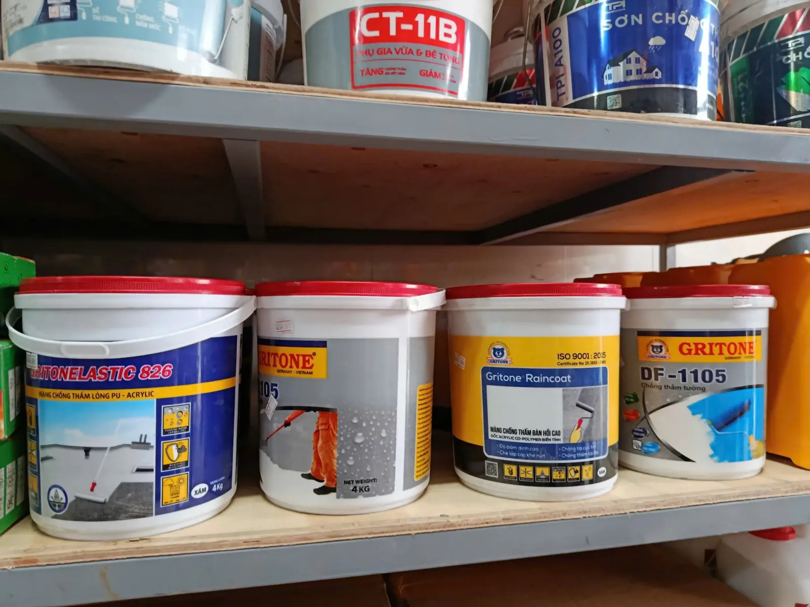 vật liệu chống thấm gritone - vlxd hồng ngát