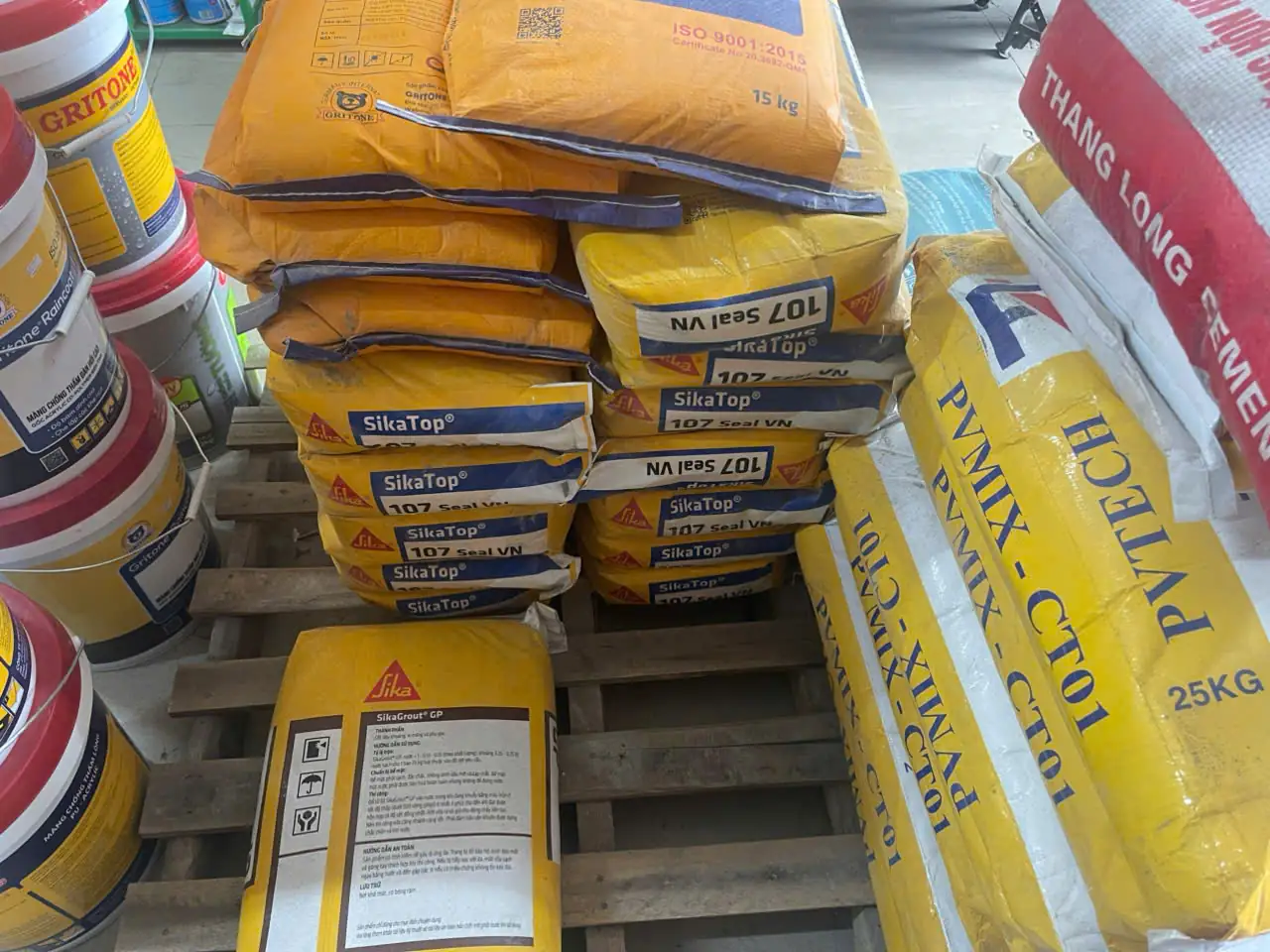 các dòng vật liệu chống thấm - chống thấm 2 thành phần