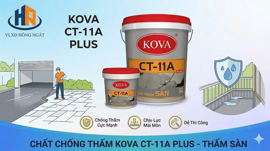 Chống Thấm Kova CT-11A Sàn