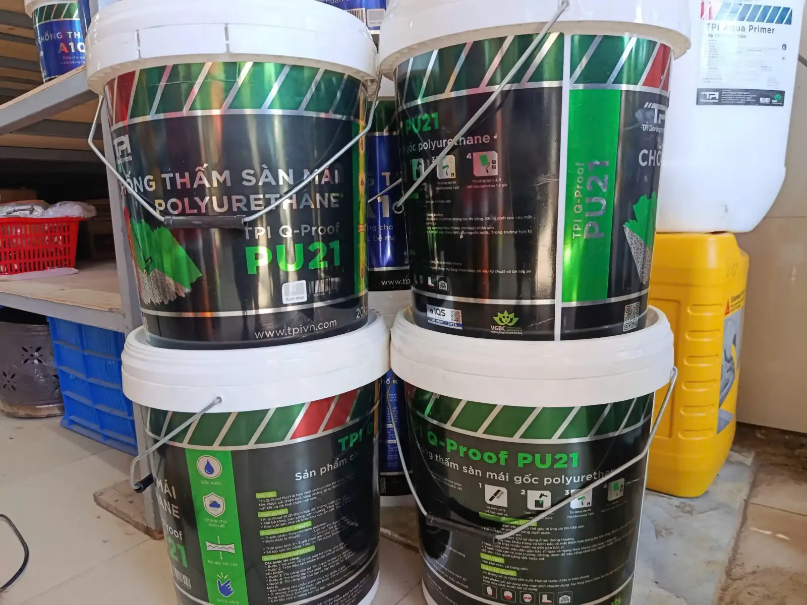 vật liệu chống thấm tpi gốc pu pu21