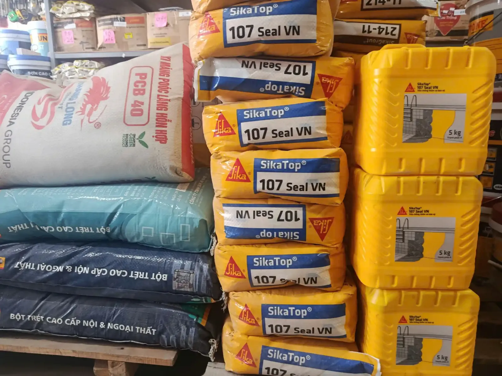 Tổng Kho Vật Liệu Chống Thấm - sika top seal 107