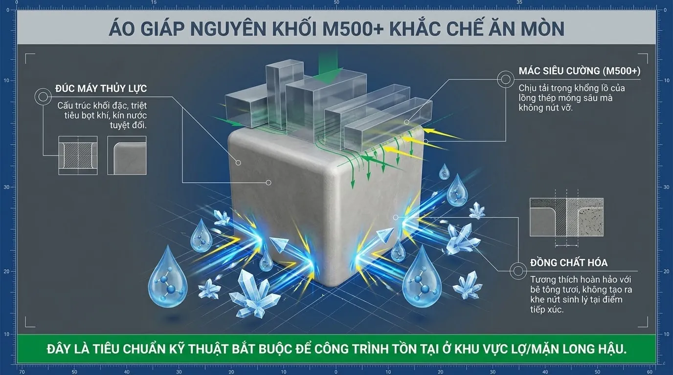 cục kê bê tông long hậu - công dụng viên kê bê tông