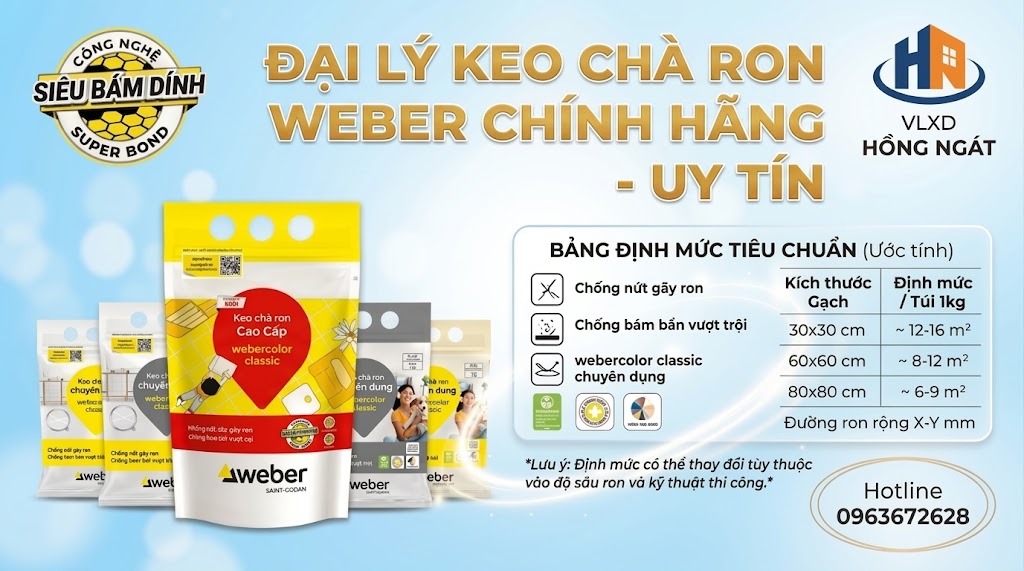 Đại Lý Keo Chà Ron Weber