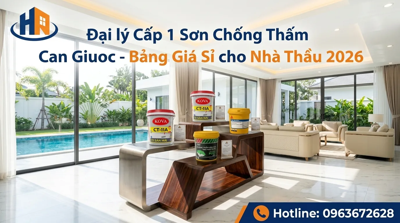 Đại Lý Chống Thấm Cấp 1 Khu Vực Cần Giuộc