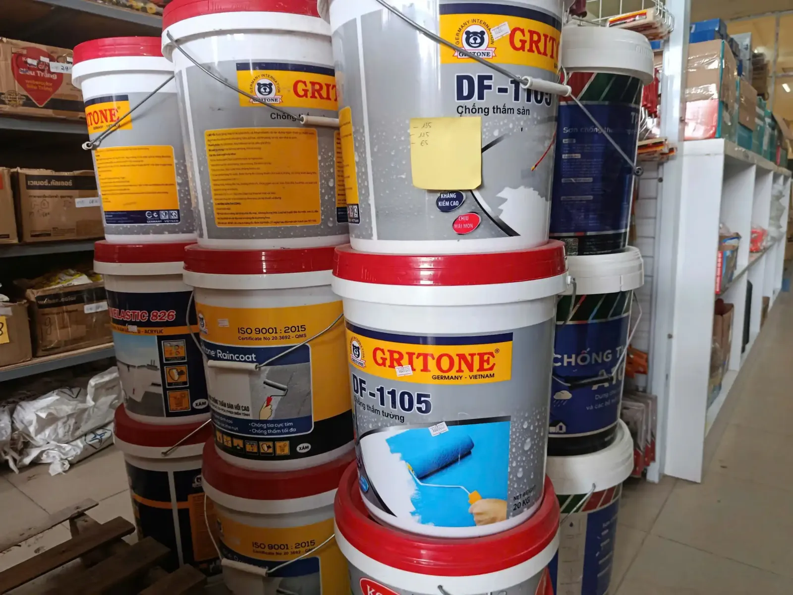 các dòng chống thấm nhà xưởng - đại lý cấp 1