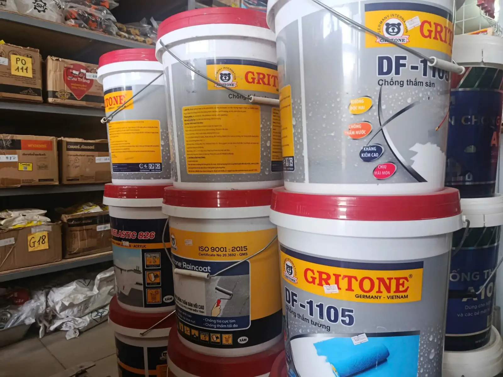 báo giá vật liệu chống thấm nhà xưởng - đại lý cấp 1