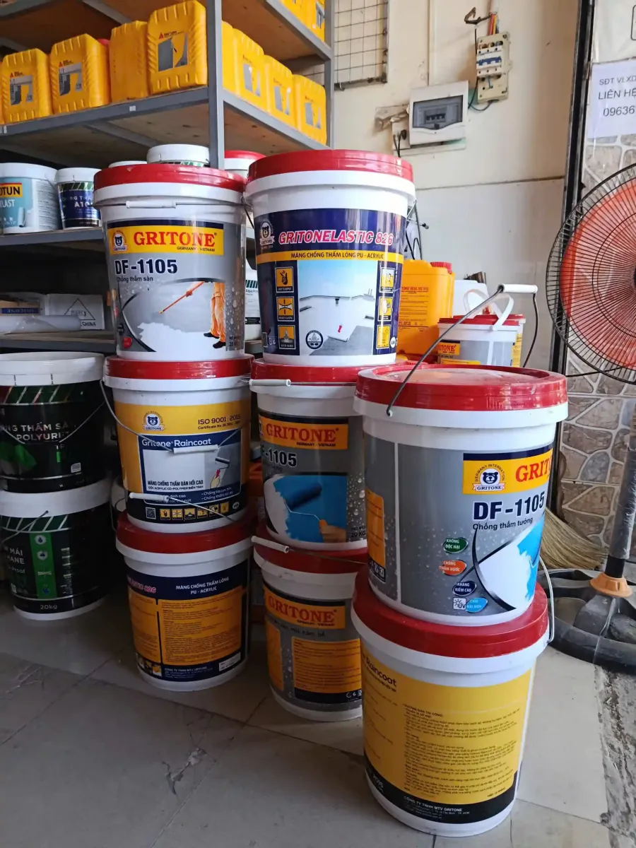 báo giá vật liệu chống thấm - đại lý cấp 1