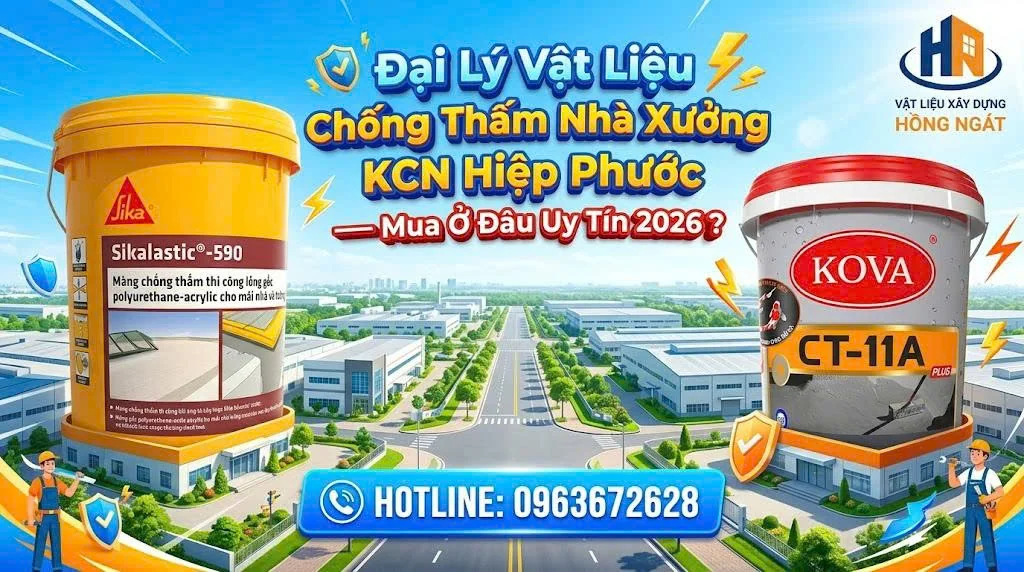 Đại Lý Vật Liệu Chống Thấm Cấp 1