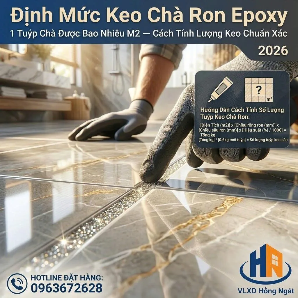Định Mức Keo Chà Ron Epoxy 2TP