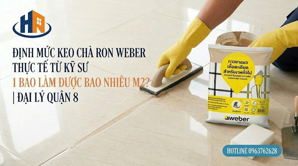 Định Mức Keo ChàRon Weber