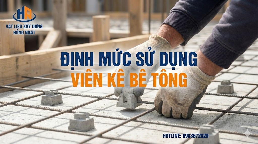 Định Mức Sử Dụng Viên Kê Bê Tông