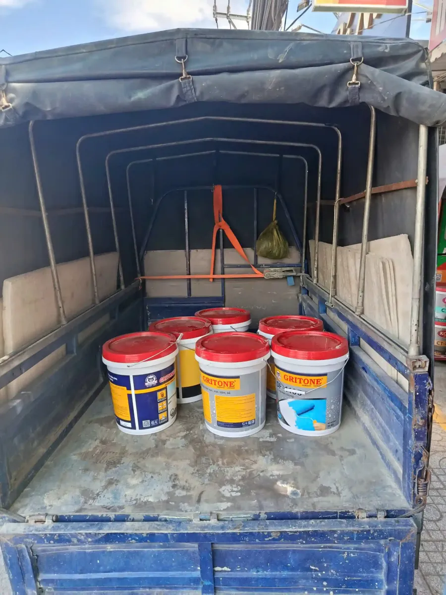 định mức vật tư chống thấm - giao hàng hỏa tốc