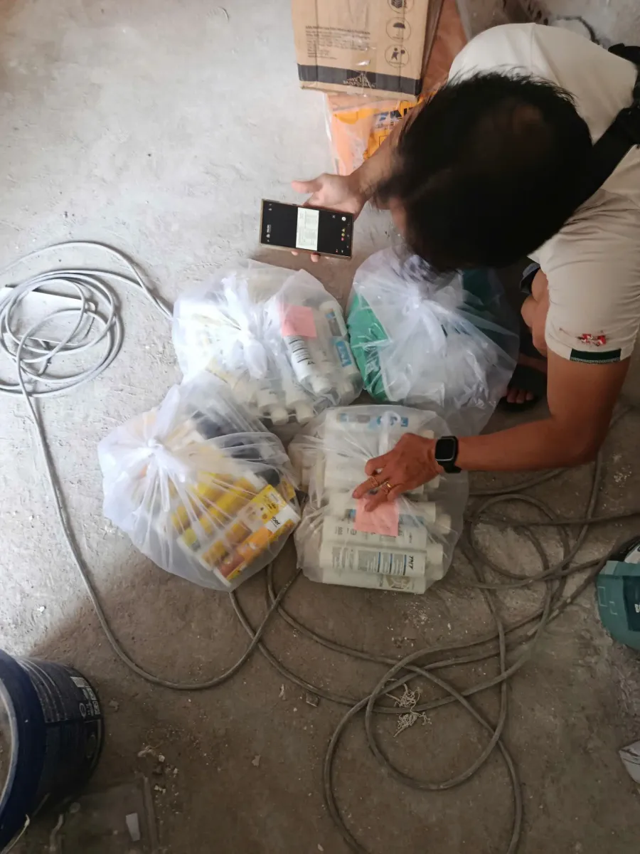 định mức keo chà ron epoxy - giao hàng