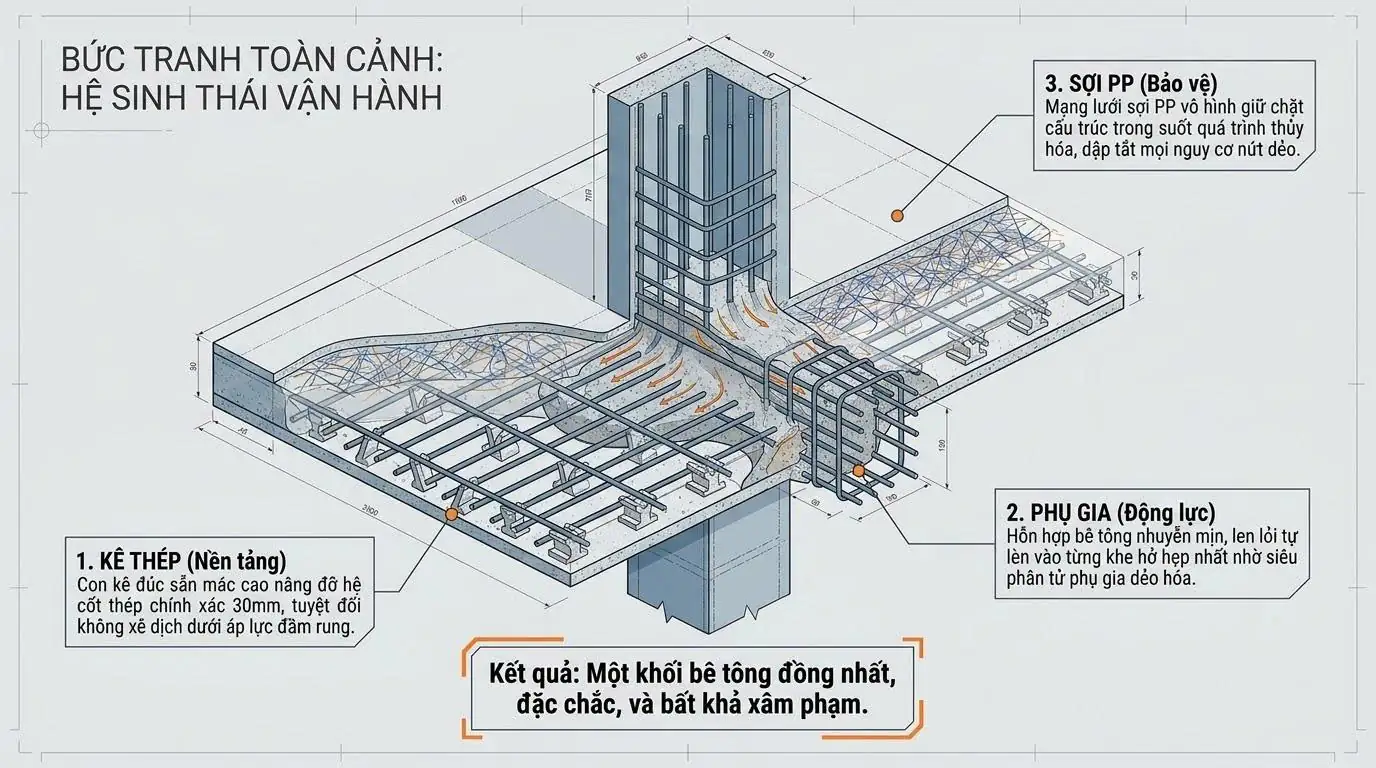 hệ sinh thái cục kê bê tông