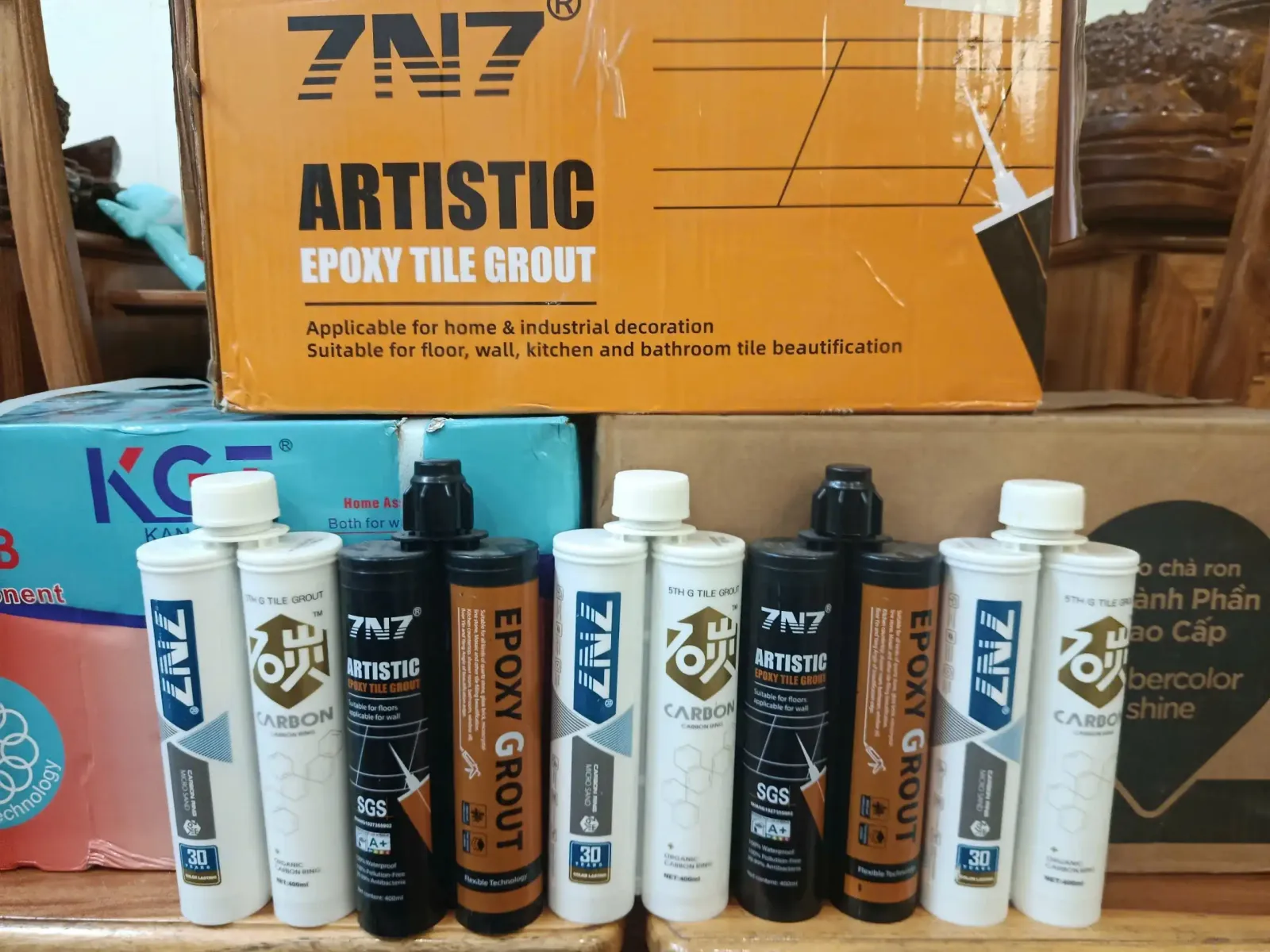 Keo Chà Ron 2 Thành Phần Epoxy Chính Hãng 7N7