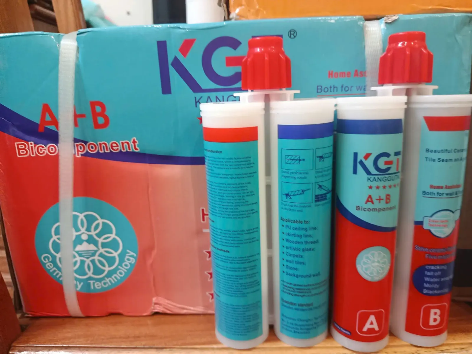 Keo Chà Ron 2 Thành Phần Epoxy Chính Hãng KGT