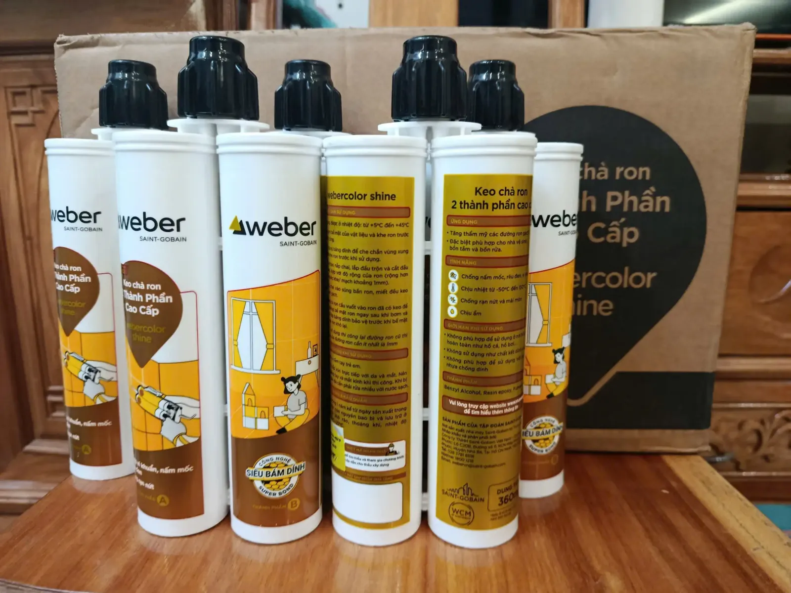 Keo Chà Ron Epoxy Weber