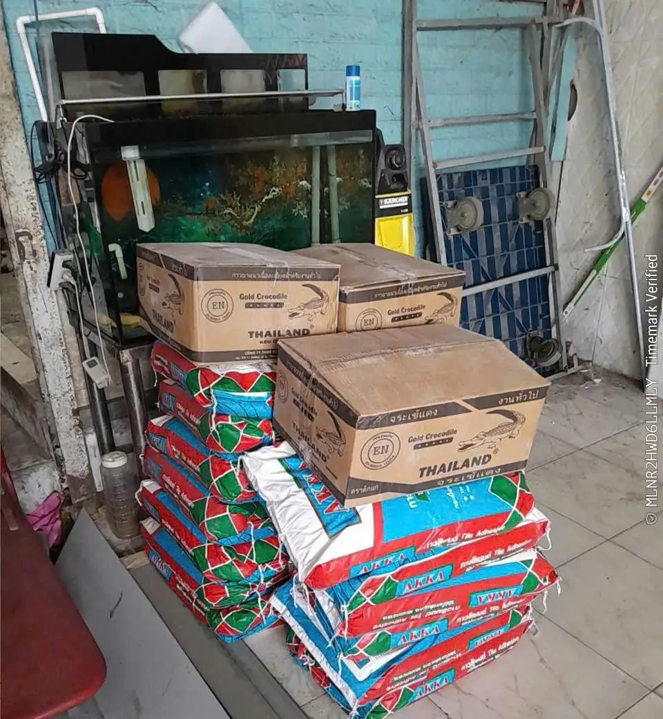 báo giá vật liệu xây dựng - keo dán gạch