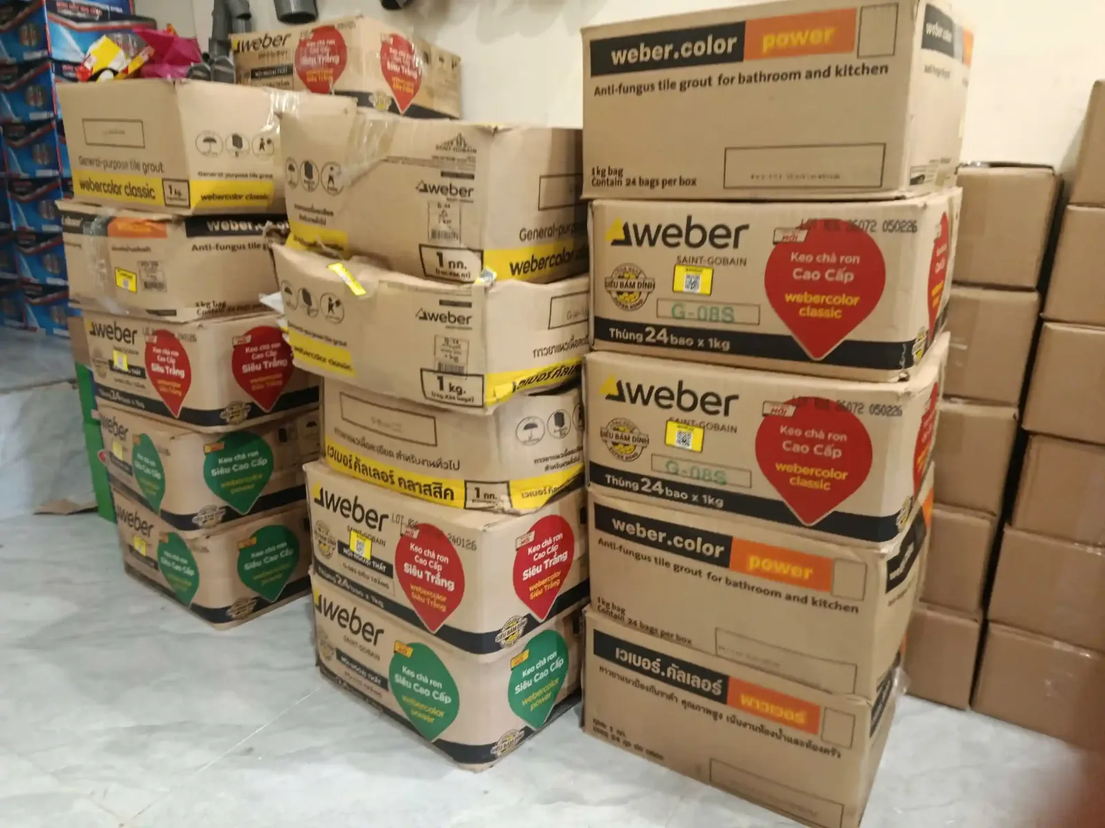 Keo Chà Ron Bột Weber