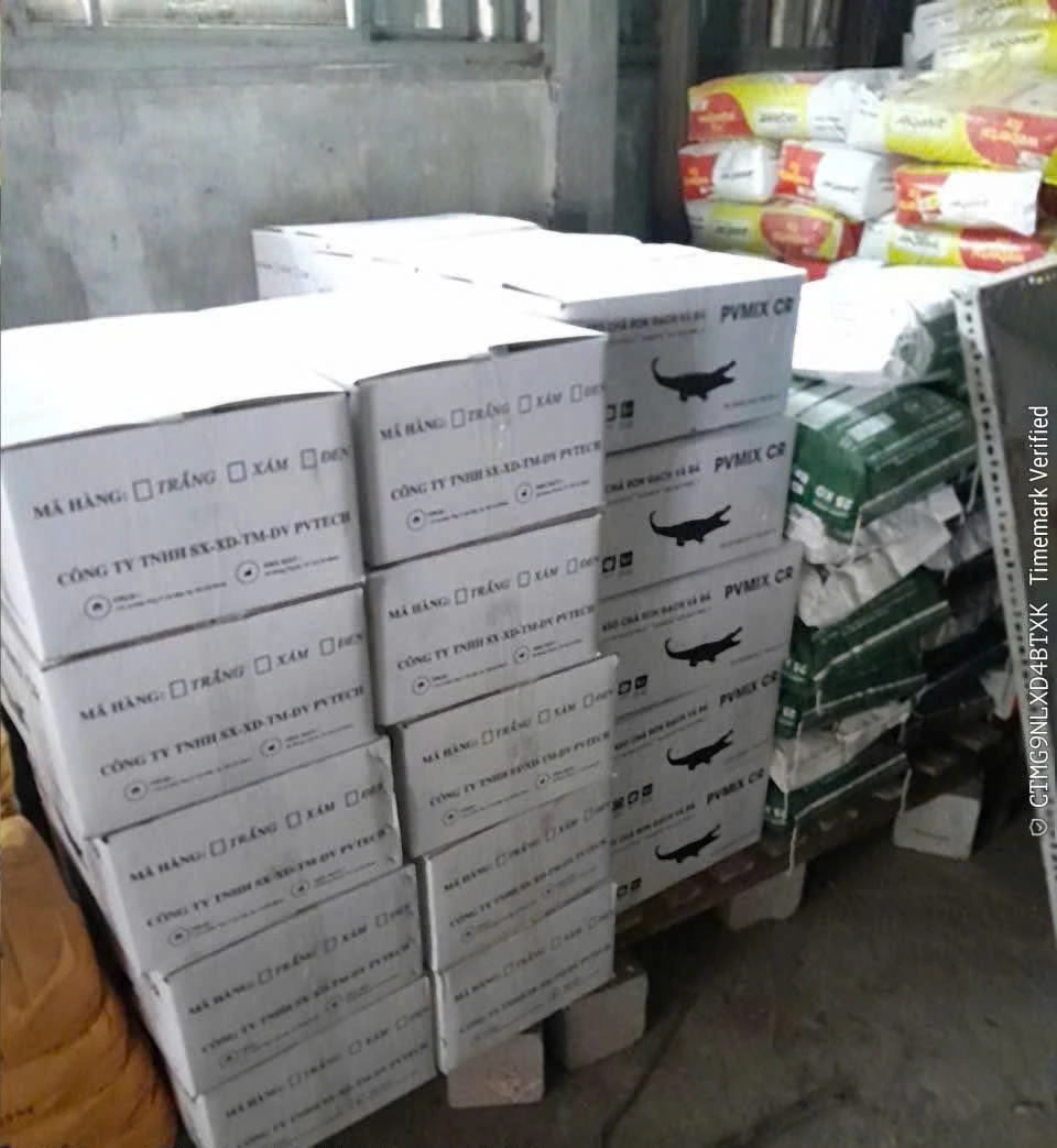 báo giá vật liệu xây dựng - keo chà ron bột