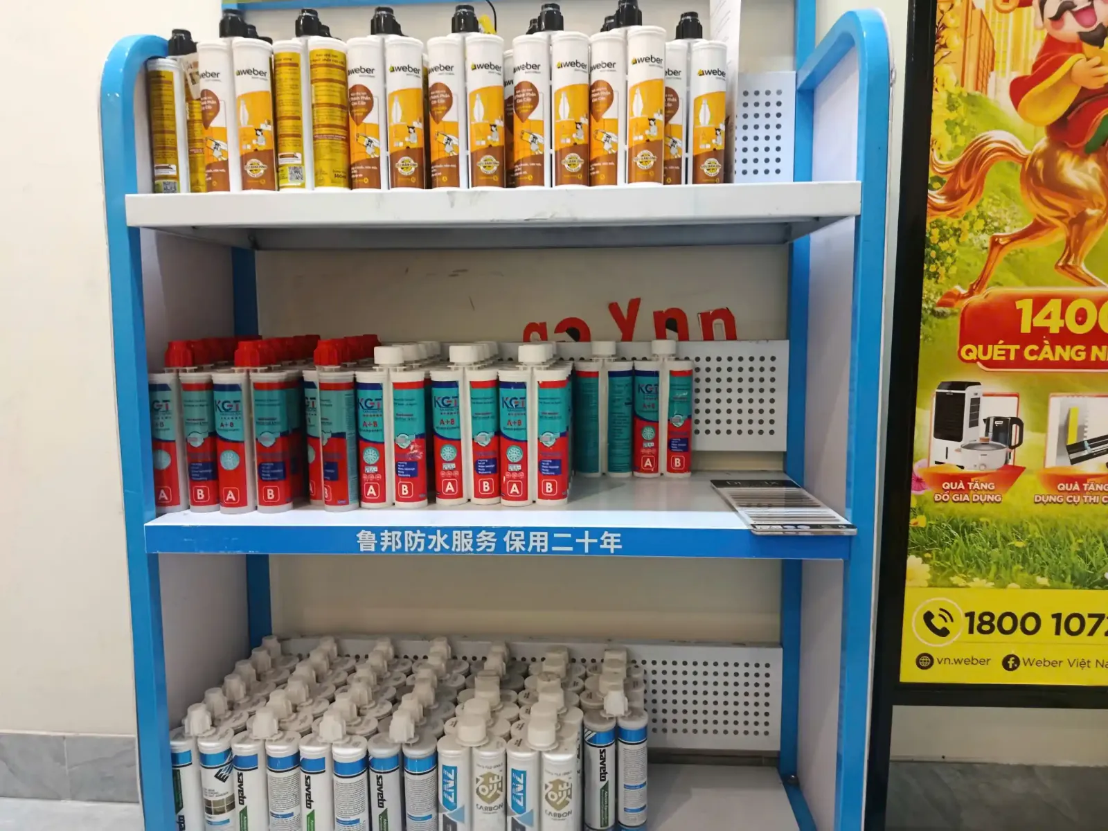 Keo Chà Ron Epoxy 2 Thành Phần