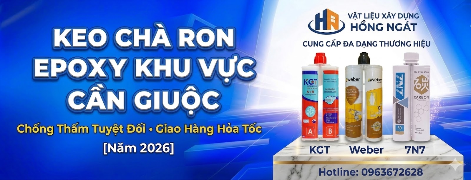 Keo Chà Ron Epoxy Cần Giuộc