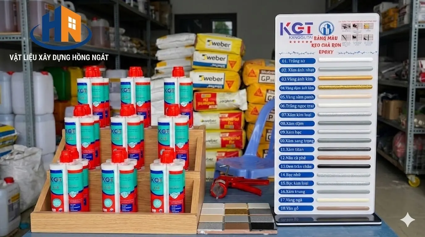 báo giá keo chà ron epoxy - kgt