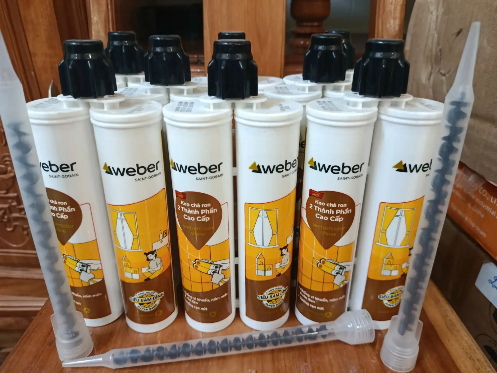 Keo Chà Ron Epoxy 2 Thành Phần Weber
