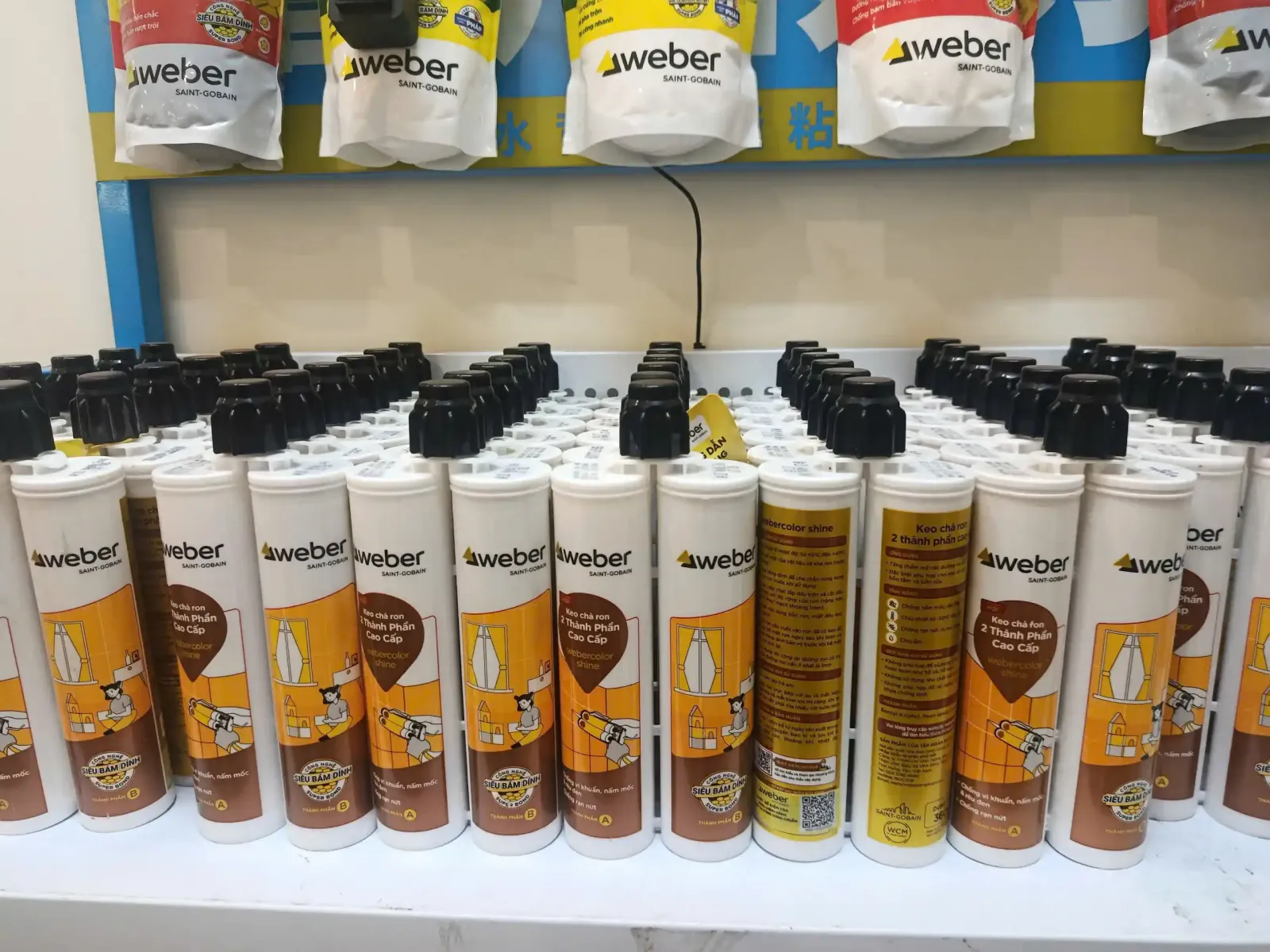 Keo Chà Ron Epoxy Thương Hiệu Weber Giá Bình Dân