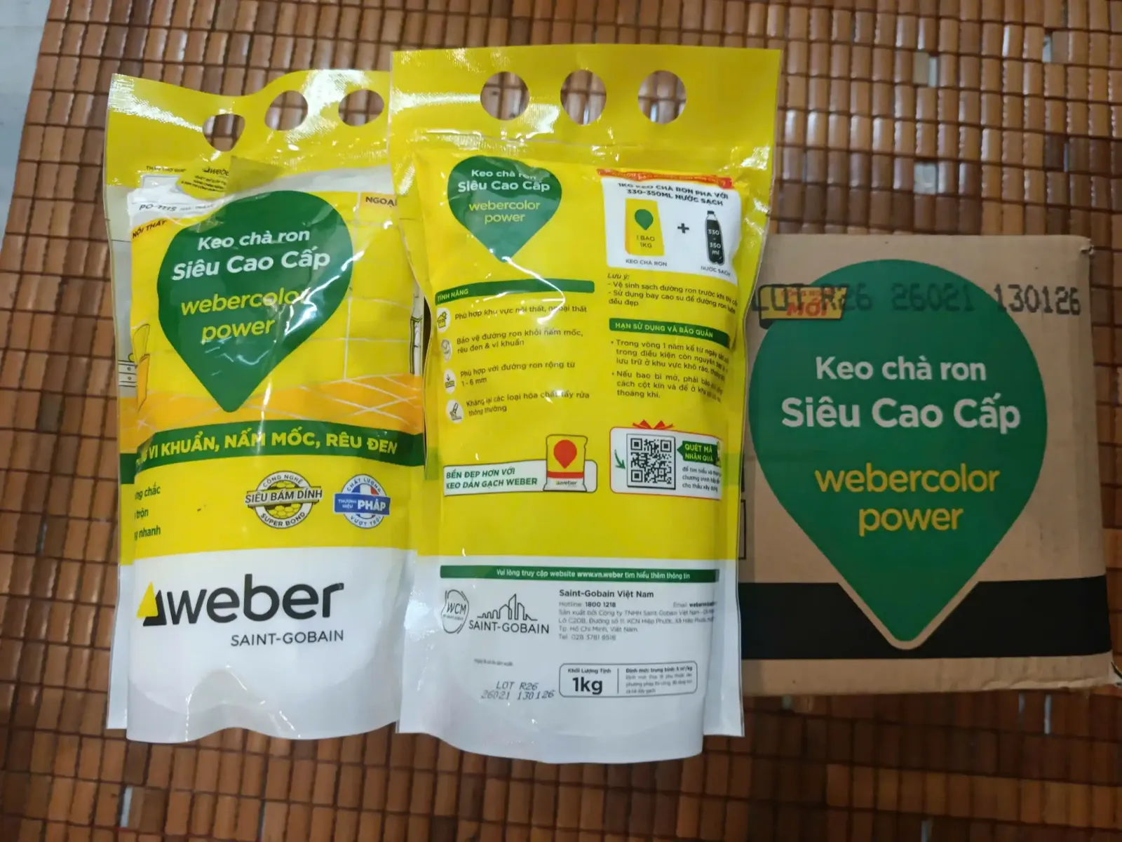 Keo Chà Ron Weber Chuyên Dụng Cho Hồ Bơi