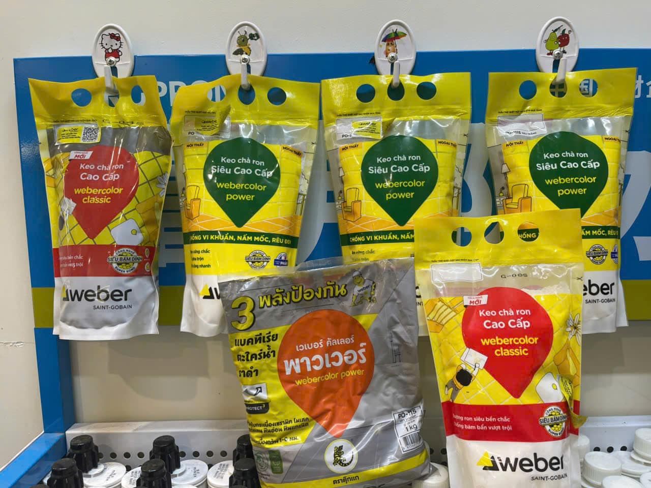 Keo Chà Ron Weber Tốt Nhất - các dòng keo chà ron