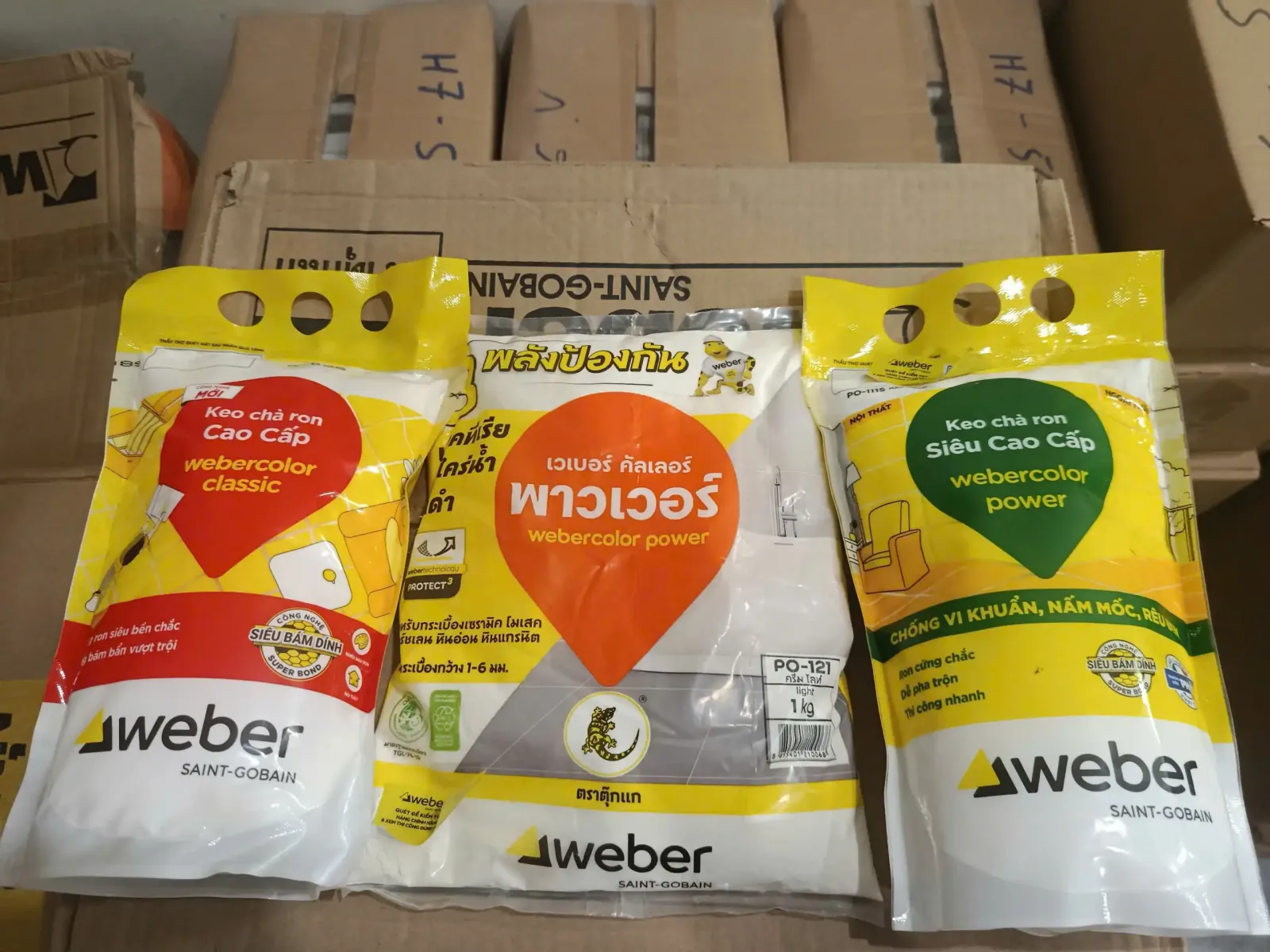 Định mức keo chà ron weber - Keo Chà Ron Weber 1Kg