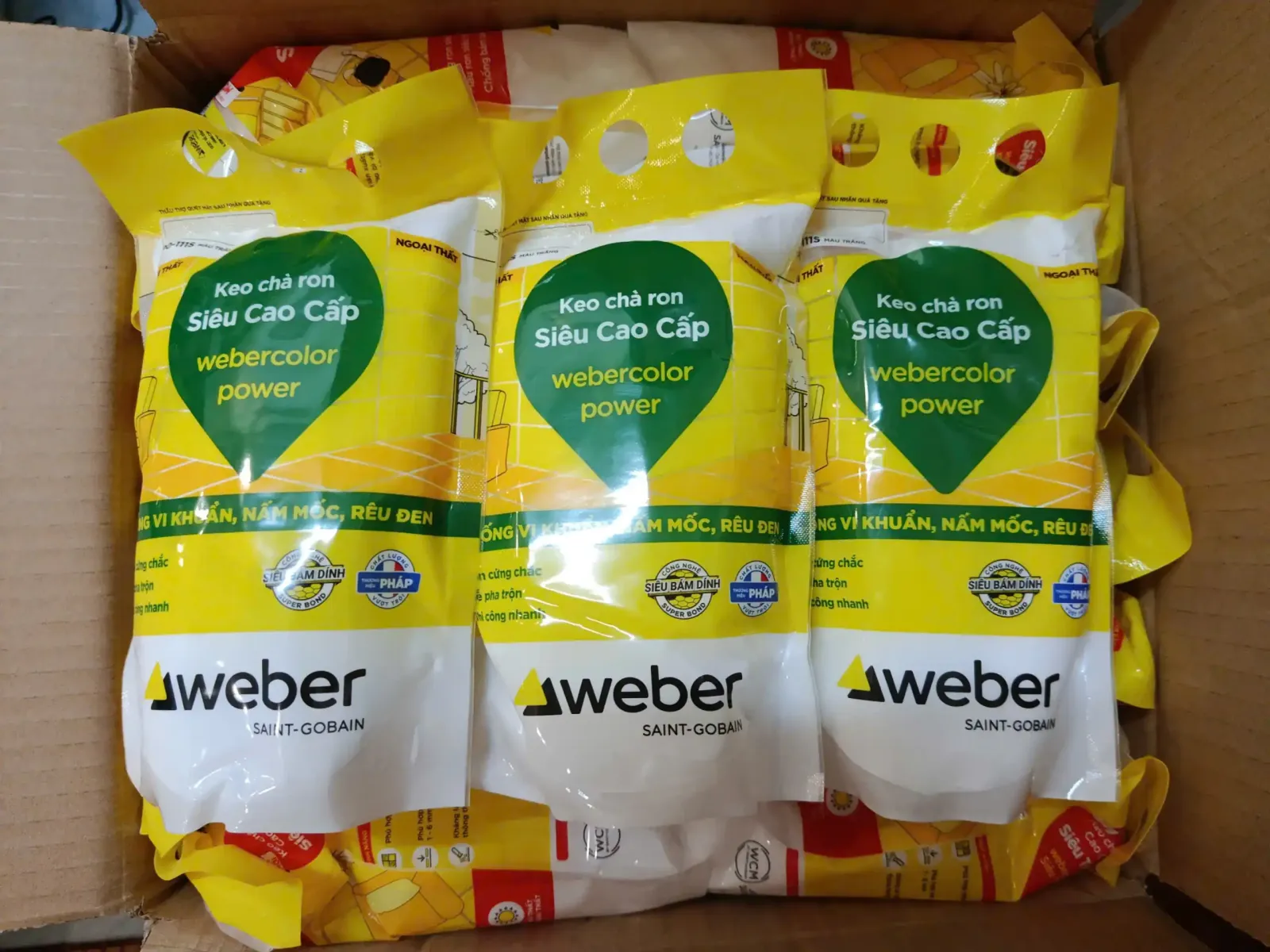 bột chà ron weber tại cần giuộc