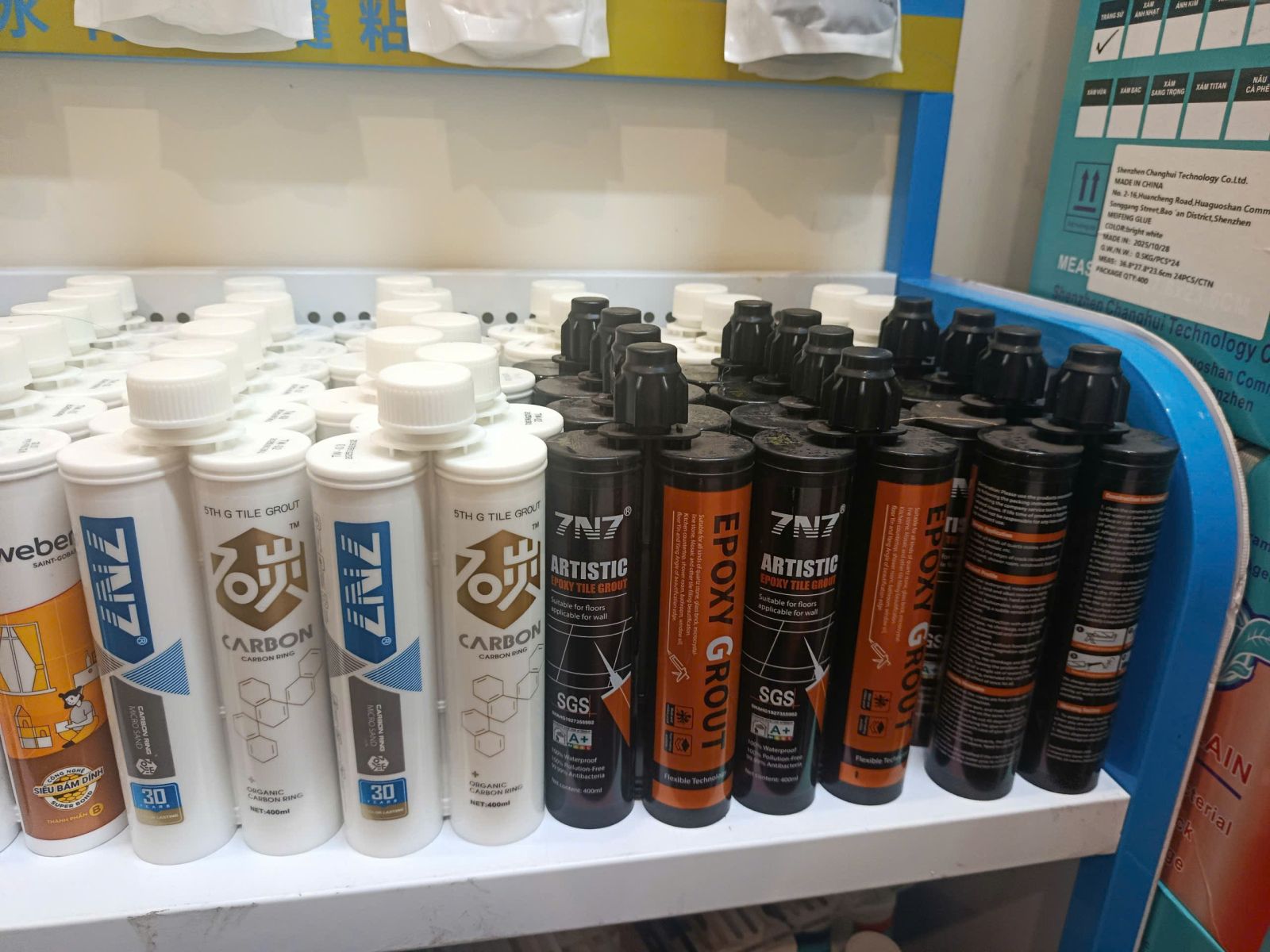 Keo chít mạch 2 thành phần 7N7