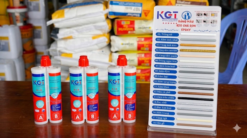 Keo chít mạch 2 thành phần KGT