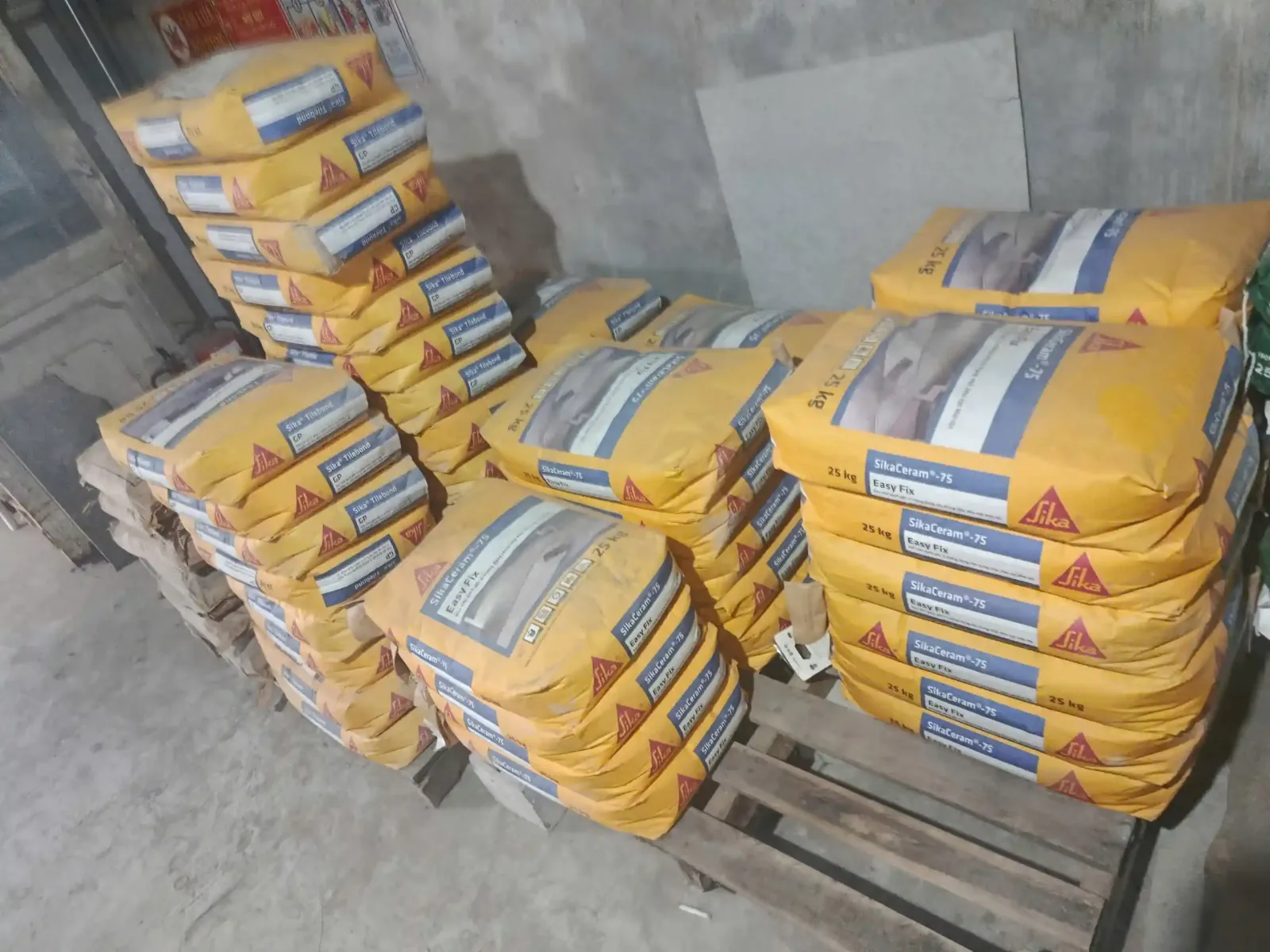 báo giá keo dán gạch lát nền - sika