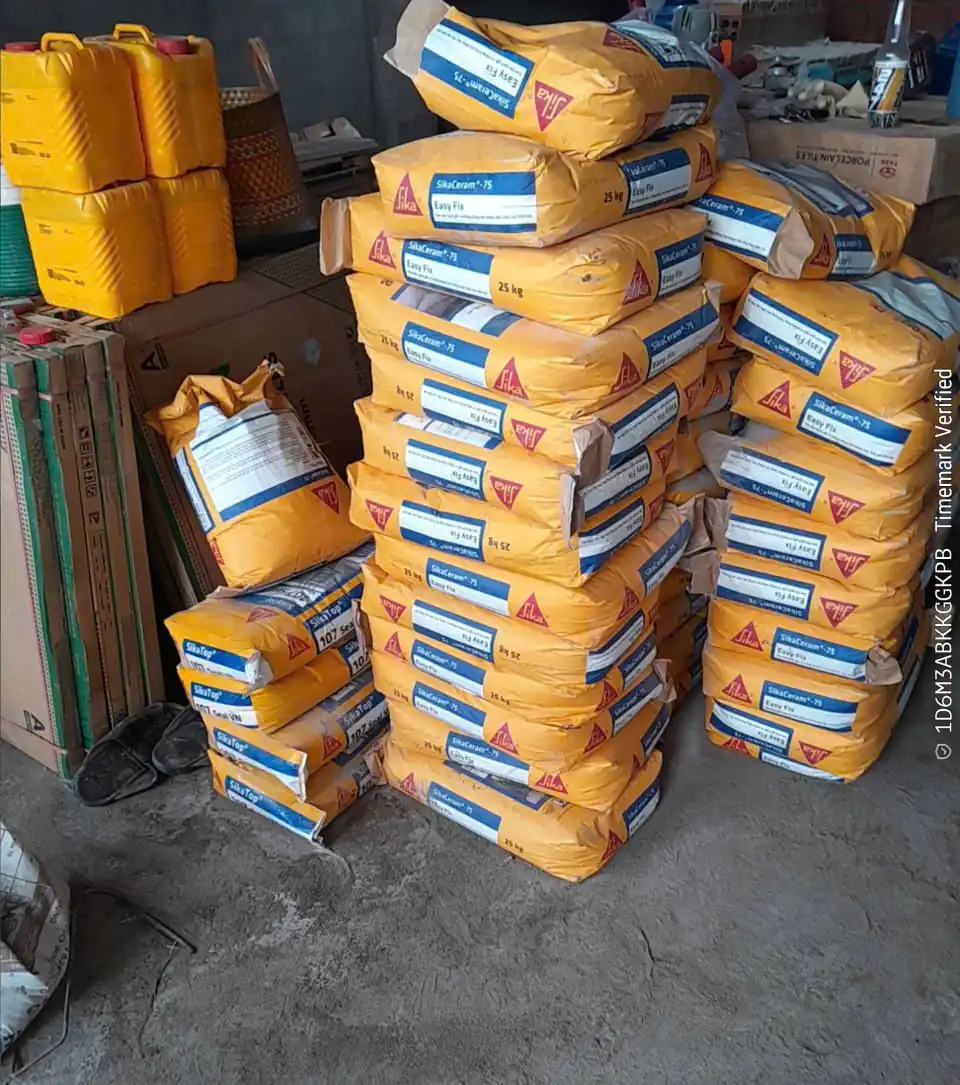 báo giá keo dán gạch quận 8 - sika 75 easy fix
