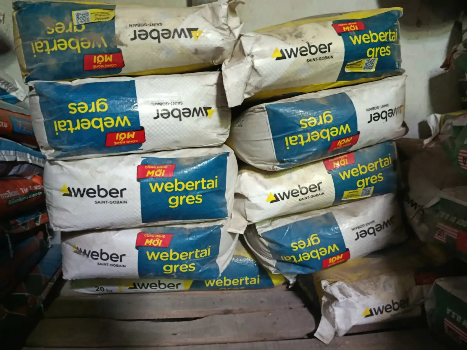 báo giá keo ốp lát weber