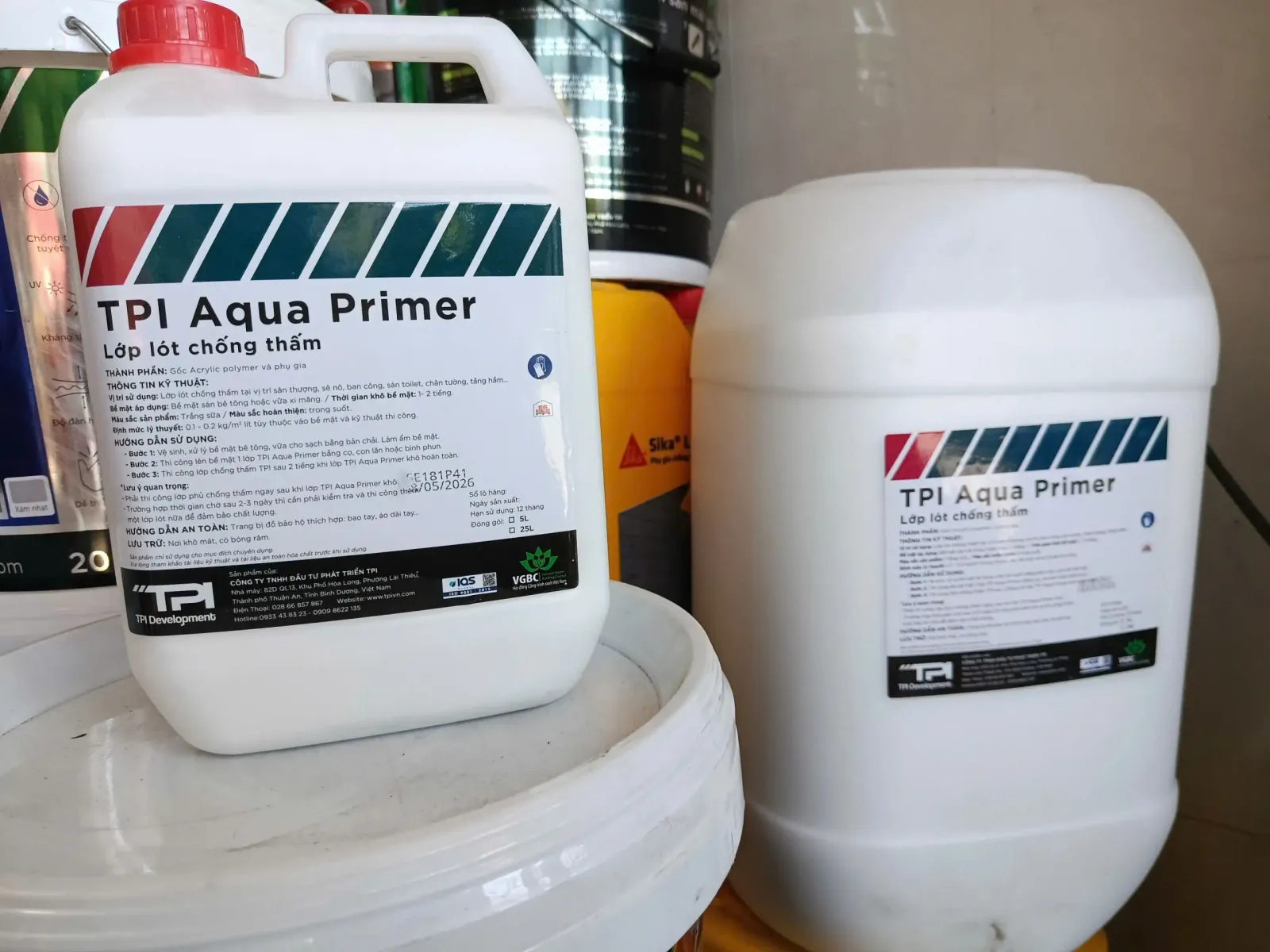 vật liệu chống thấm tpi - lớp lót aqua primer