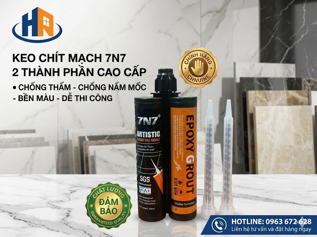 Keo Chít Mạch 7N7 Nội Thất
