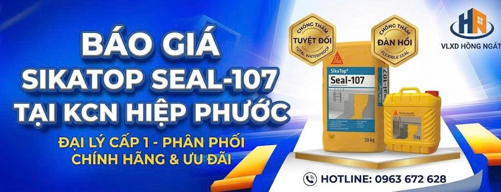 Báo Giá SikaTop Seal 107 - Đại Lý Cấp 1 KCN Hiệp Phước