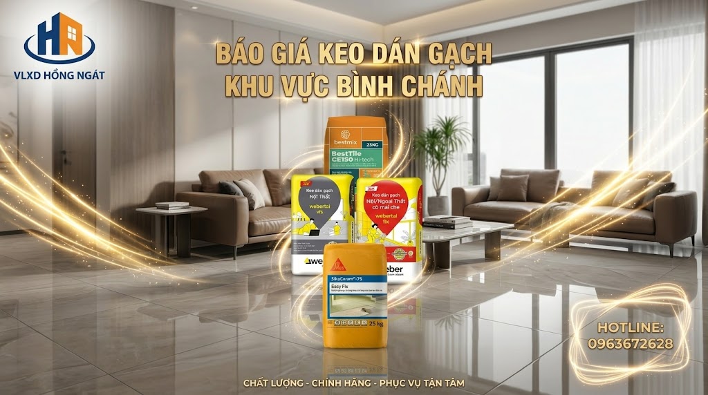 Báo Gía Keo Dán Gạch Weber - Sika - Bestmix
